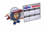 Calendrio PETG Mascote