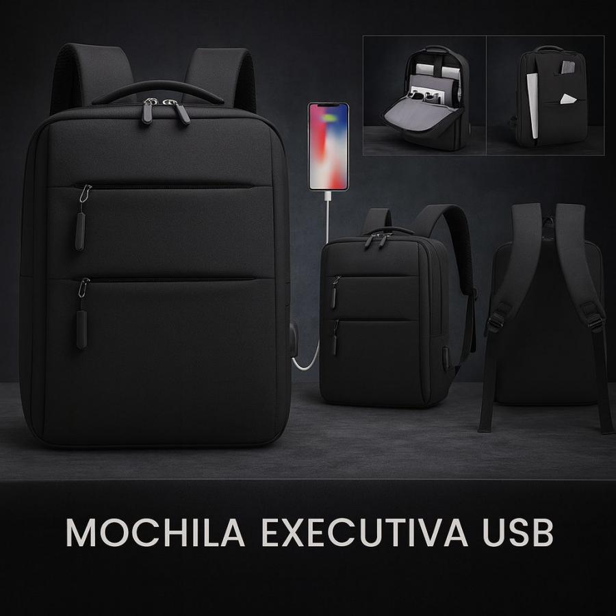Mochila Executiva USB